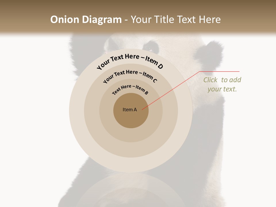 Black Cuddly Seeking PowerPoint Template