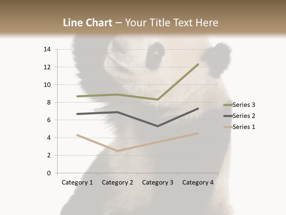 Black Cuddly Seeking PowerPoint Template