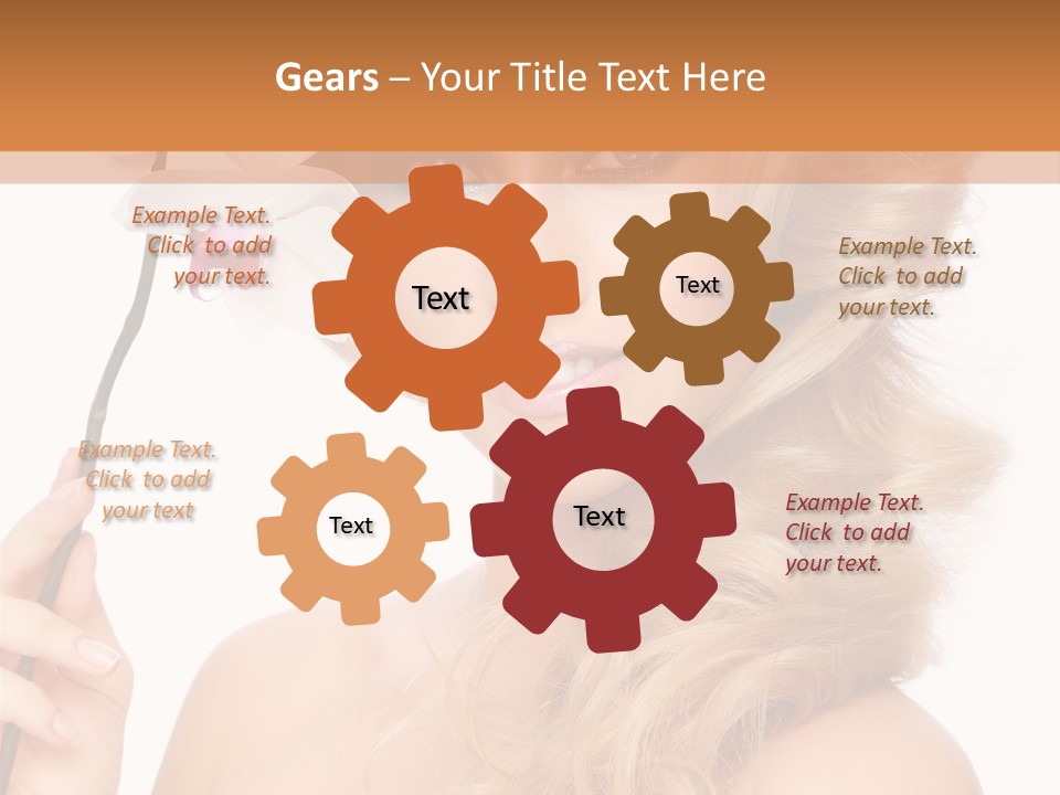 Cosmetology Allure Femininity PowerPoint Template