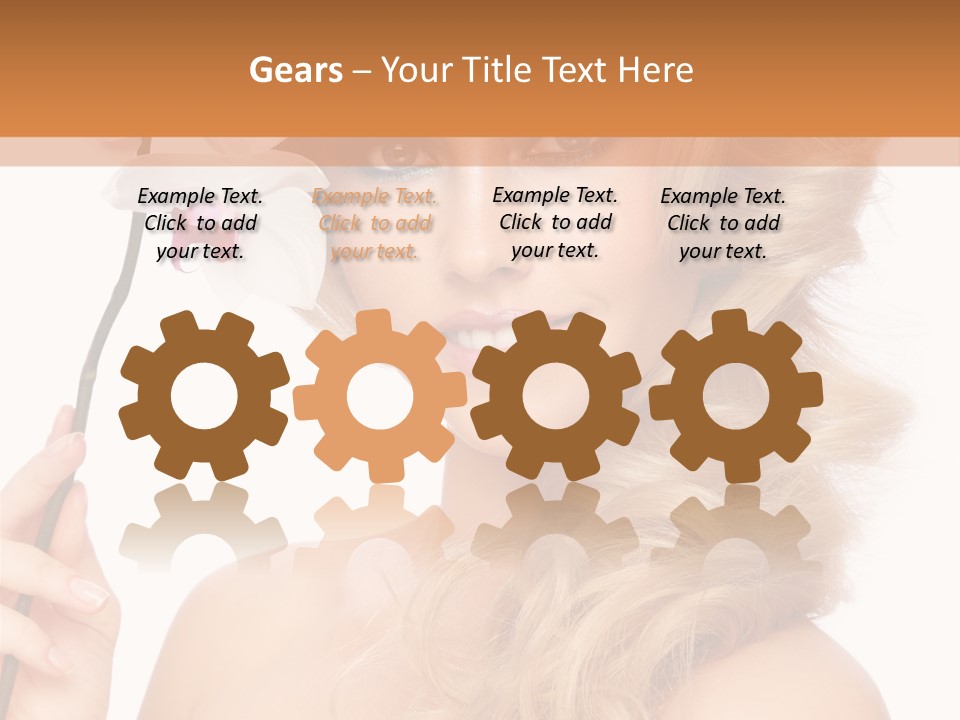 Cosmetology Allure Femininity PowerPoint Template