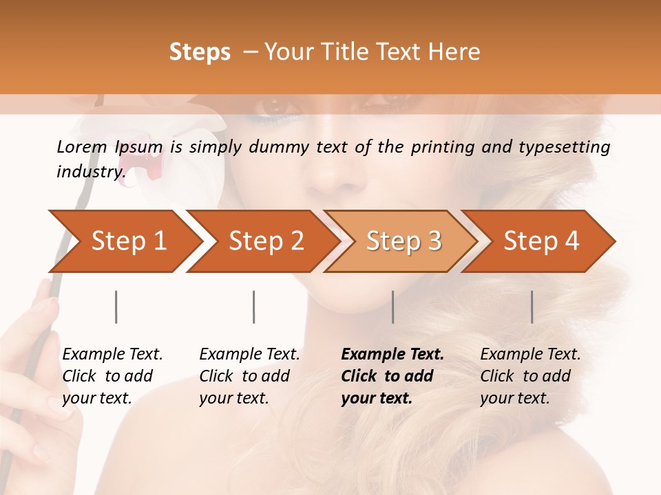Cosmetology Allure Femininity PowerPoint Template