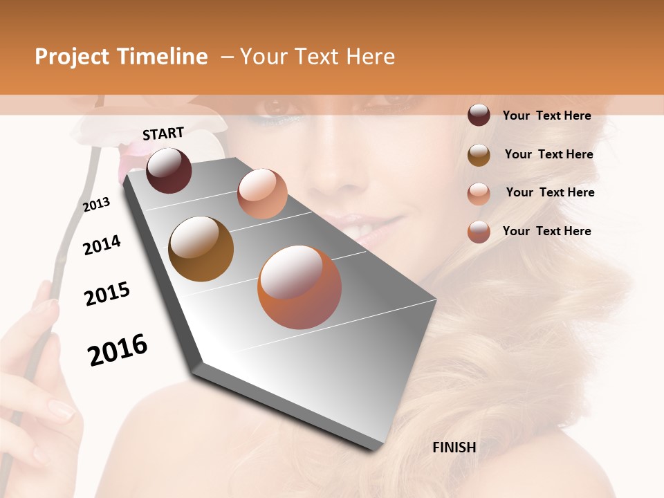 Cosmetology Allure Femininity PowerPoint Template