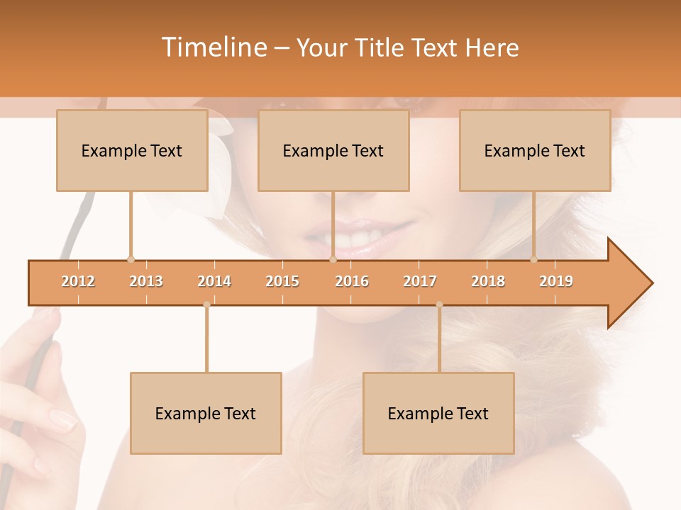 Cosmetology Allure Femininity PowerPoint Template
