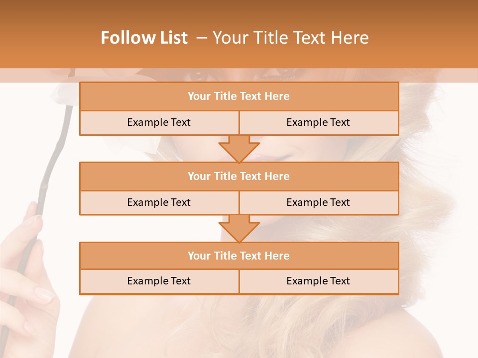Cosmetology Allure Femininity PowerPoint Template