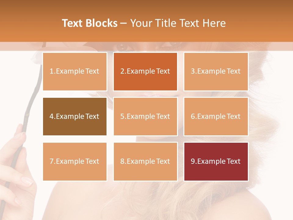 Cosmetology Allure Femininity PowerPoint Template