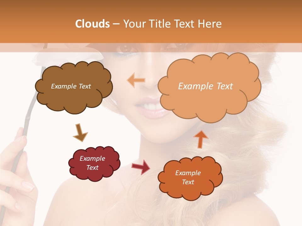 Cosmetology Allure Femininity PowerPoint Template