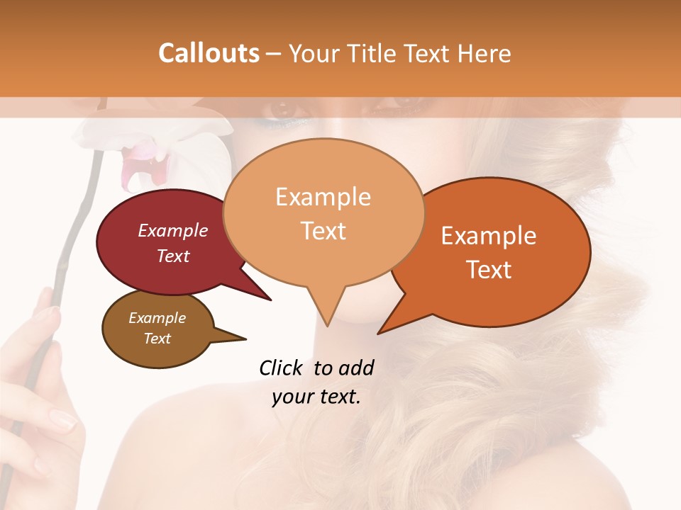 Cosmetology Allure Femininity PowerPoint Template