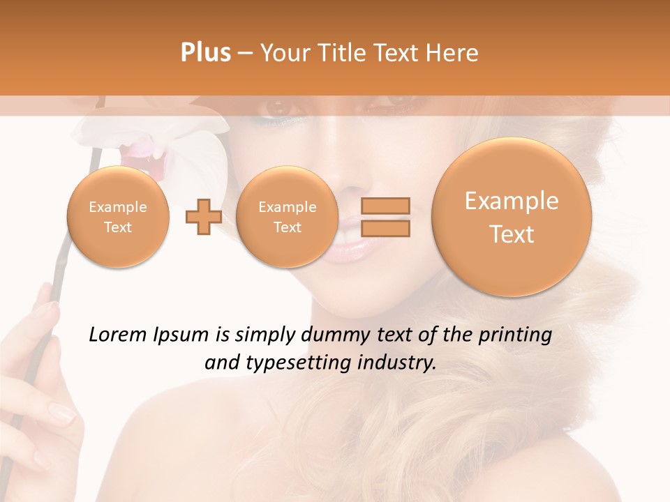 Cosmetology Allure Femininity PowerPoint Template