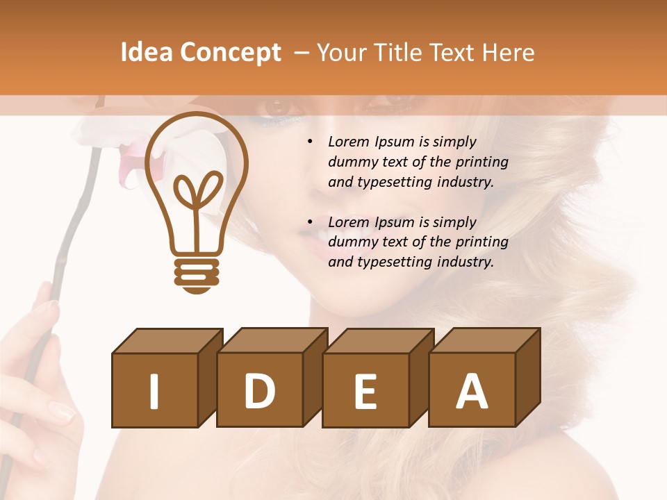 Cosmetology Allure Femininity PowerPoint Template