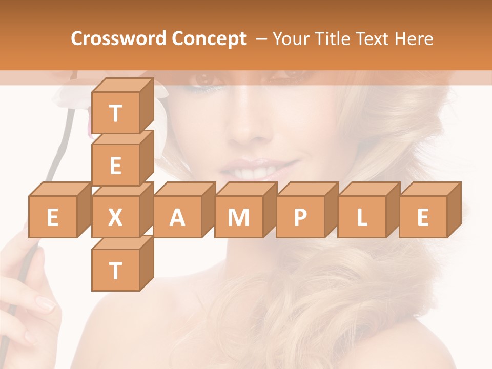 Cosmetology Allure Femininity PowerPoint Template