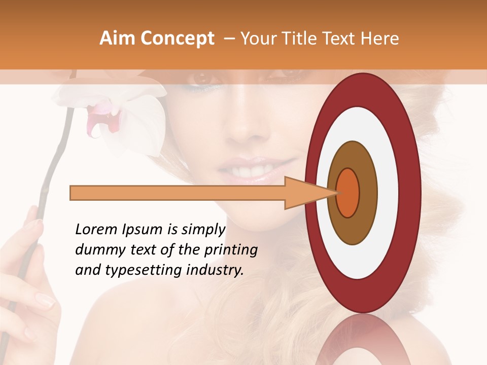 Cosmetology Allure Femininity PowerPoint Template