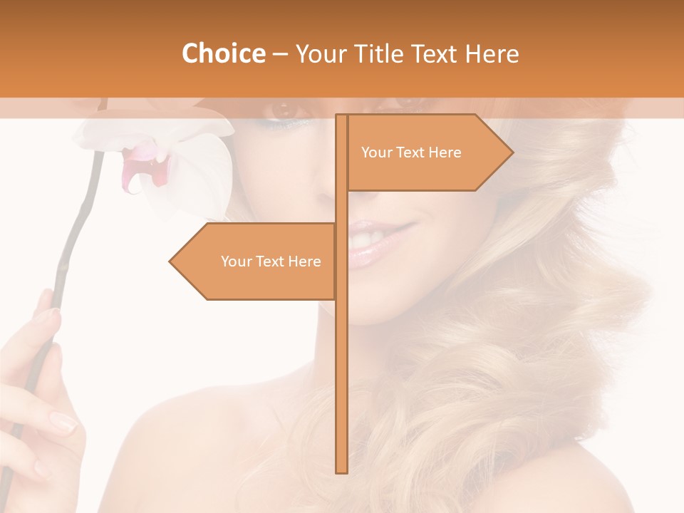 Cosmetology Allure Femininity PowerPoint Template