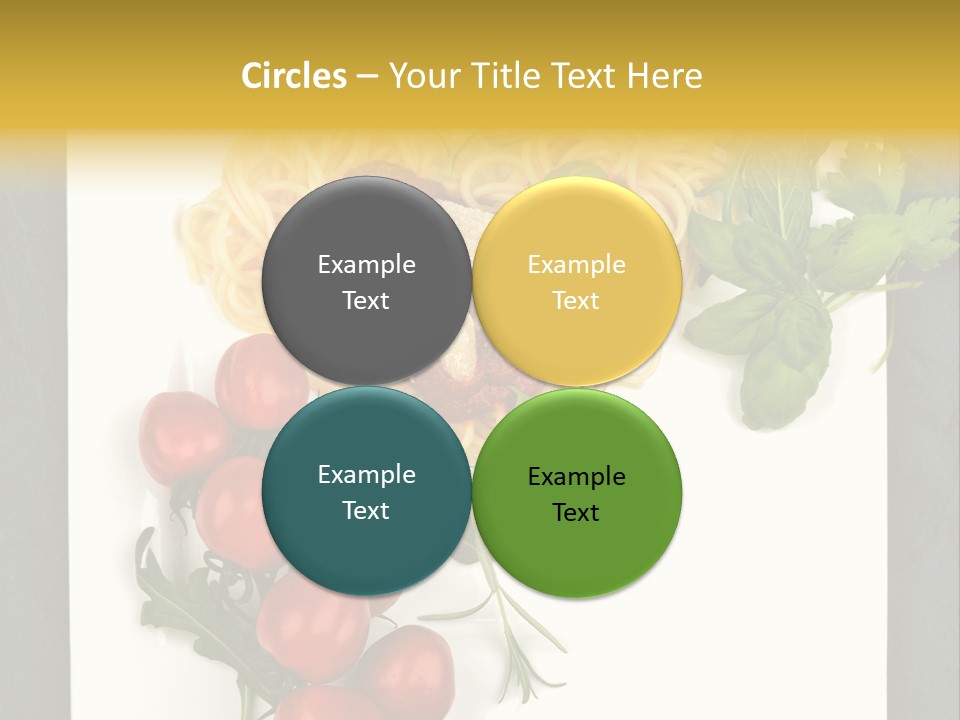 Italiener Tomaten Gastronomie PowerPoint Template