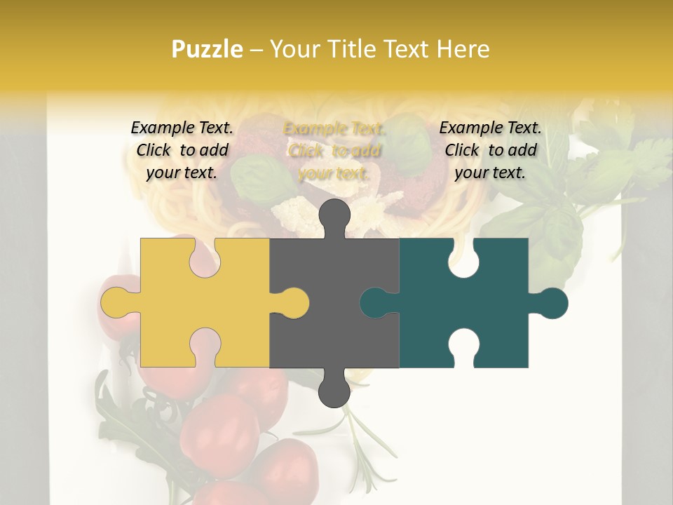 Italiener Tomaten Gastronomie PowerPoint Template