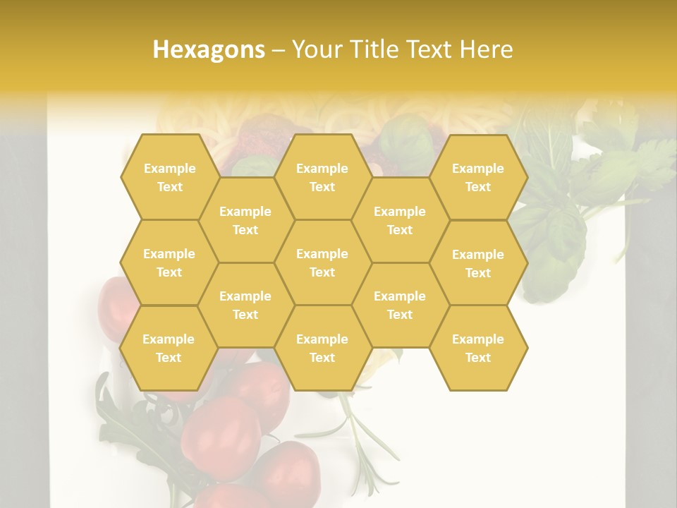 Italiener Tomaten Gastronomie PowerPoint Template