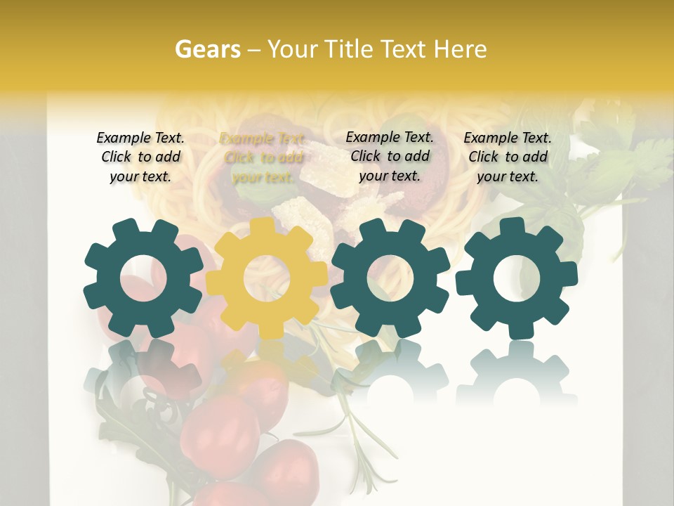 Italiener Tomaten Gastronomie PowerPoint Template