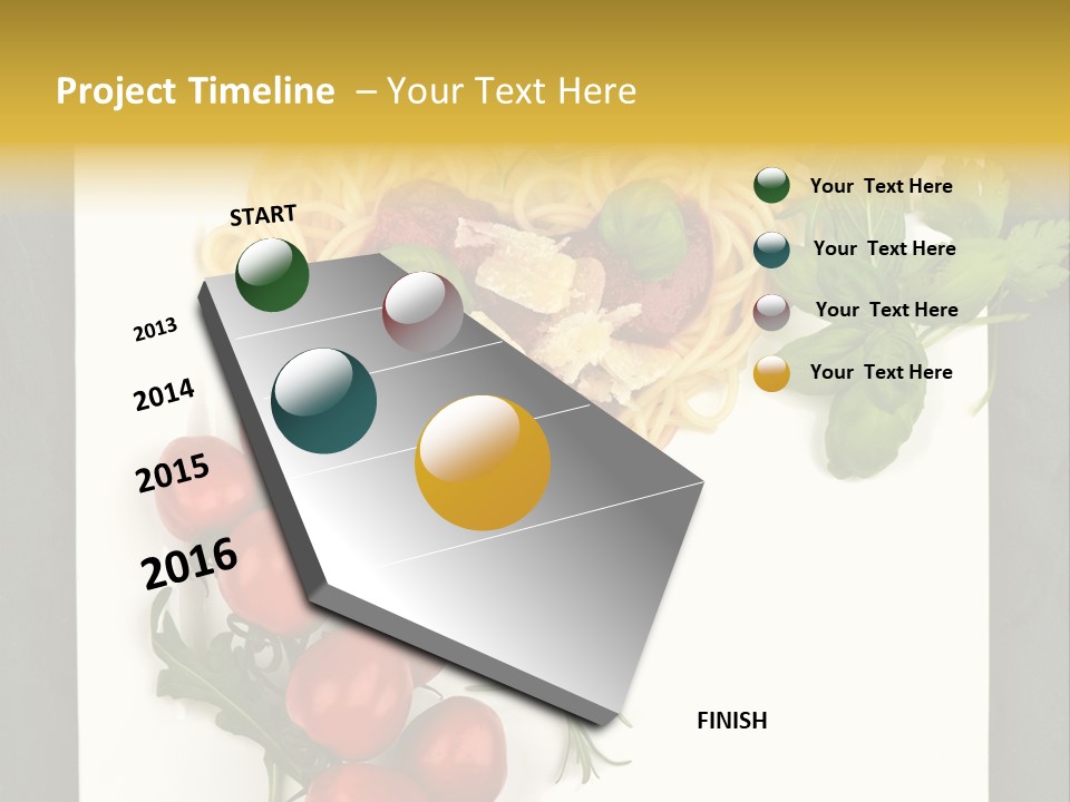Italiener Tomaten Gastronomie PowerPoint Template