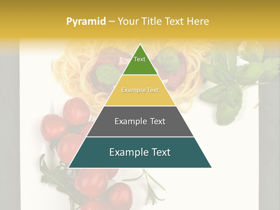 Italiener Tomaten Gastronomie PowerPoint Template
