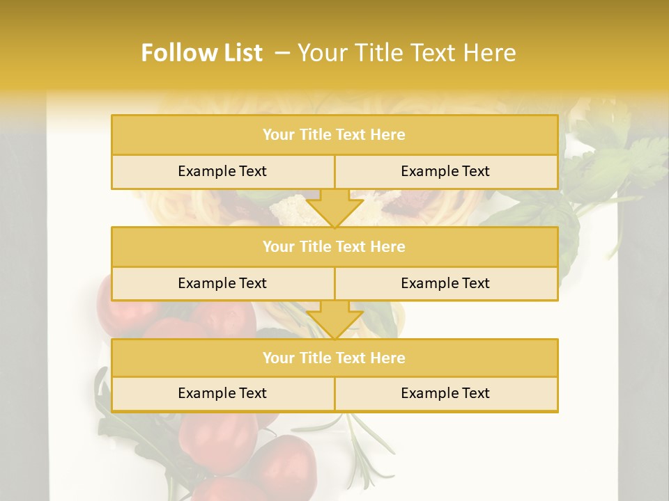 Italiener Tomaten Gastronomie PowerPoint Template