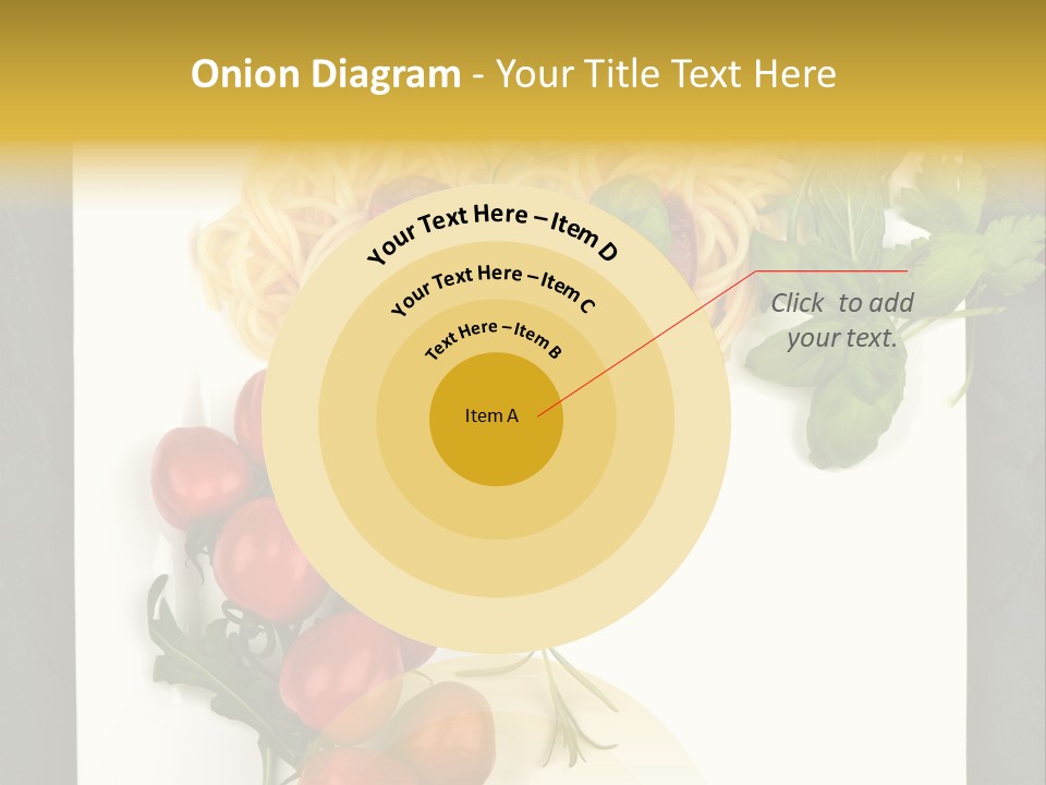 Italiener Tomaten Gastronomie PowerPoint Template