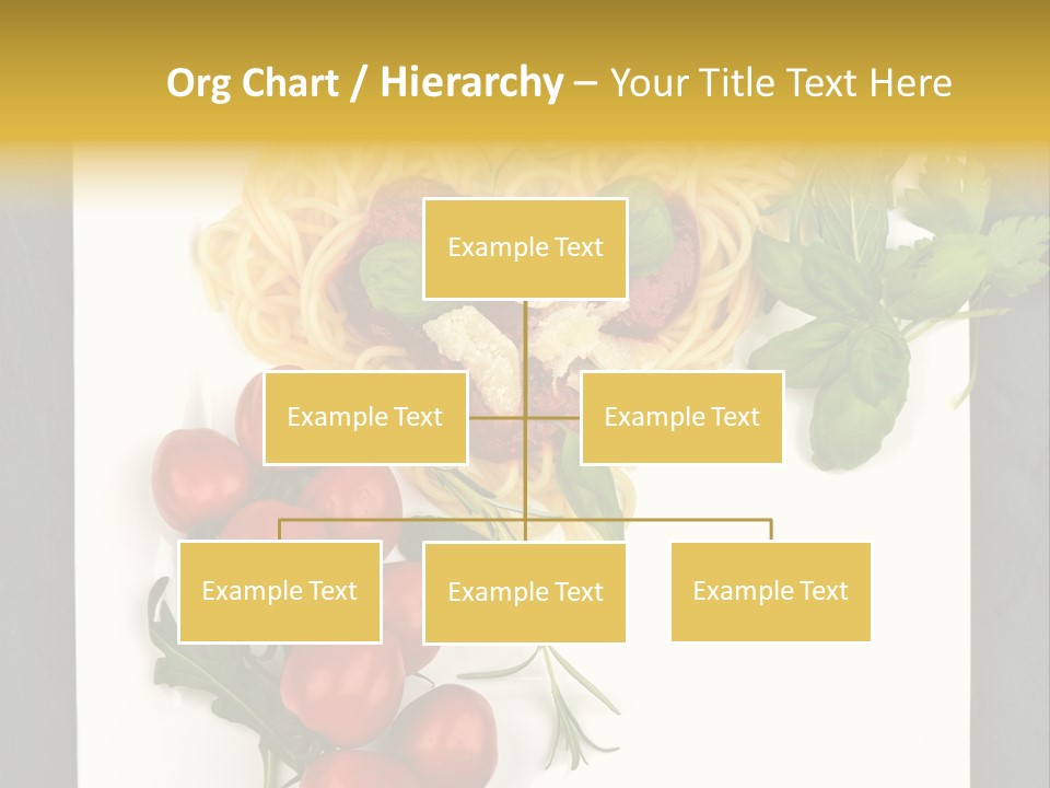 Italiener Tomaten Gastronomie PowerPoint Template