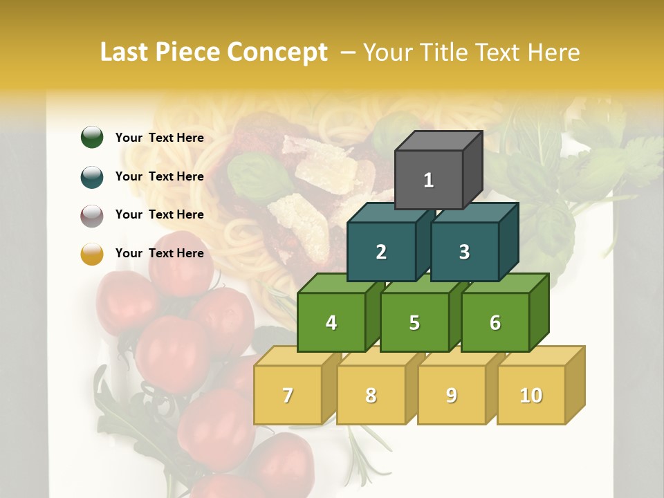 Italiener Tomaten Gastronomie PowerPoint Template