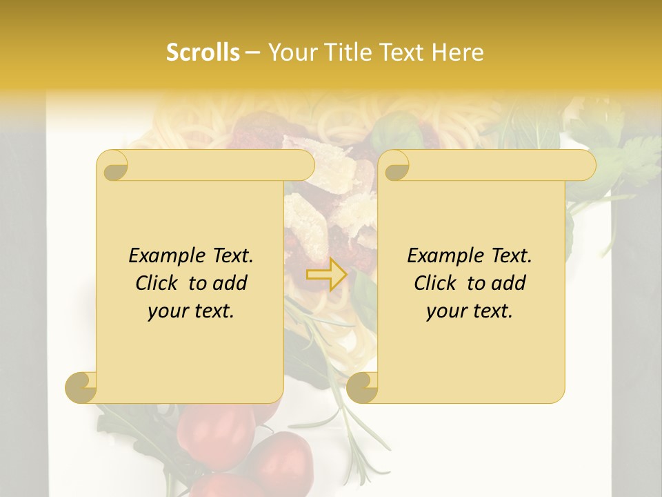 Italiener Tomaten Gastronomie PowerPoint Template