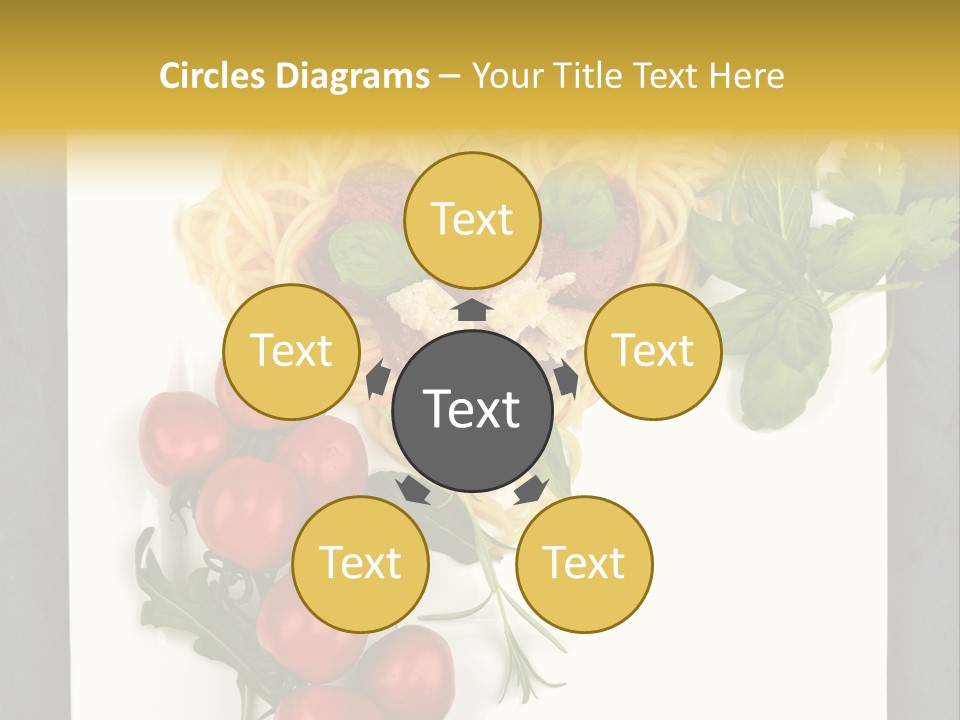 Italiener Tomaten Gastronomie PowerPoint Template