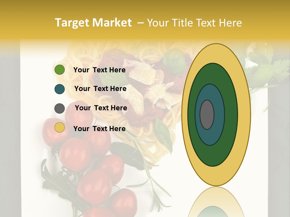 Italiener Tomaten Gastronomie PowerPoint Template