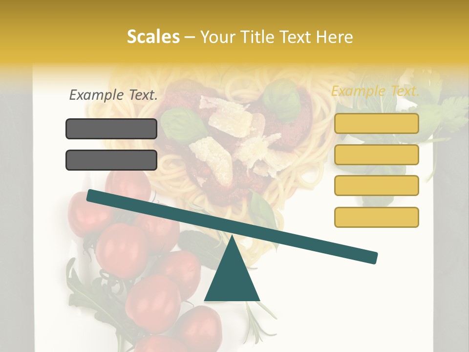 Italiener Tomaten Gastronomie PowerPoint Template