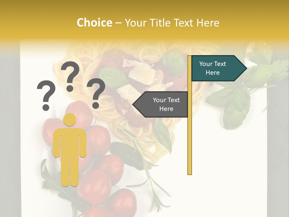 Italiener Tomaten Gastronomie PowerPoint Template