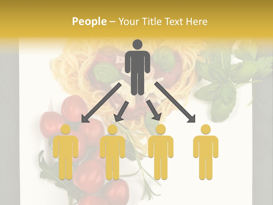 Italiener Tomaten Gastronomie PowerPoint Template