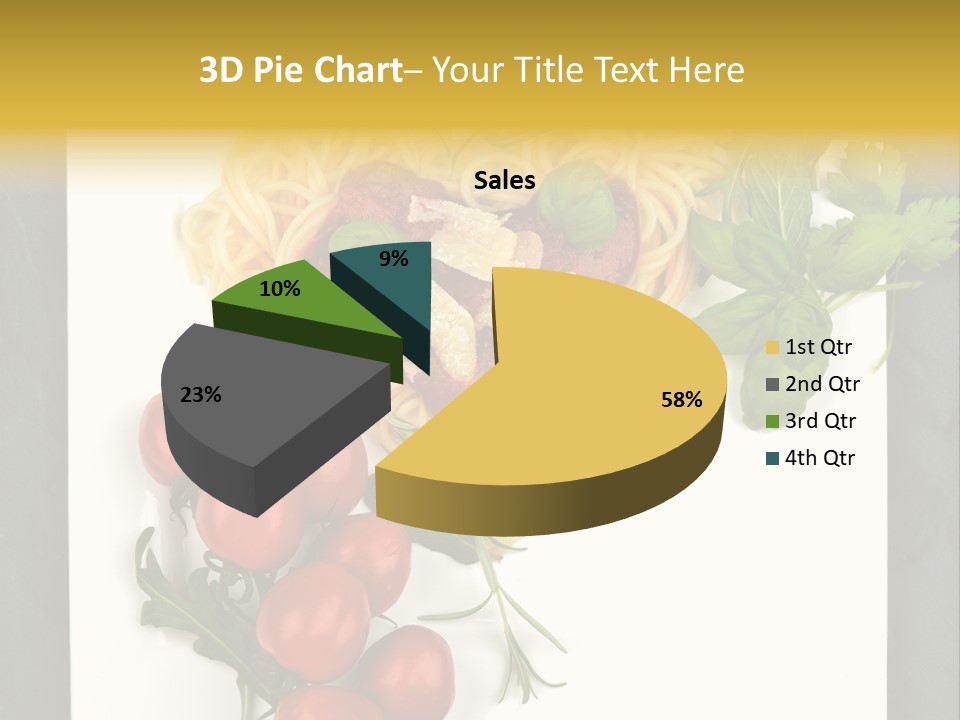 Italiener Tomaten Gastronomie PowerPoint Template
