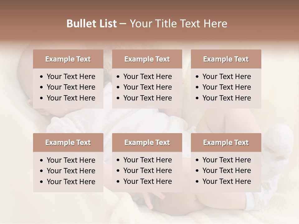 Happy White Teddy PowerPoint Template