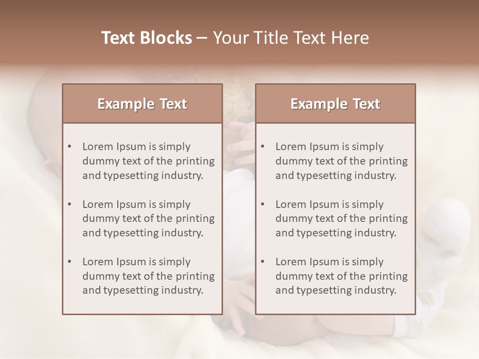 Happy White Teddy PowerPoint Template