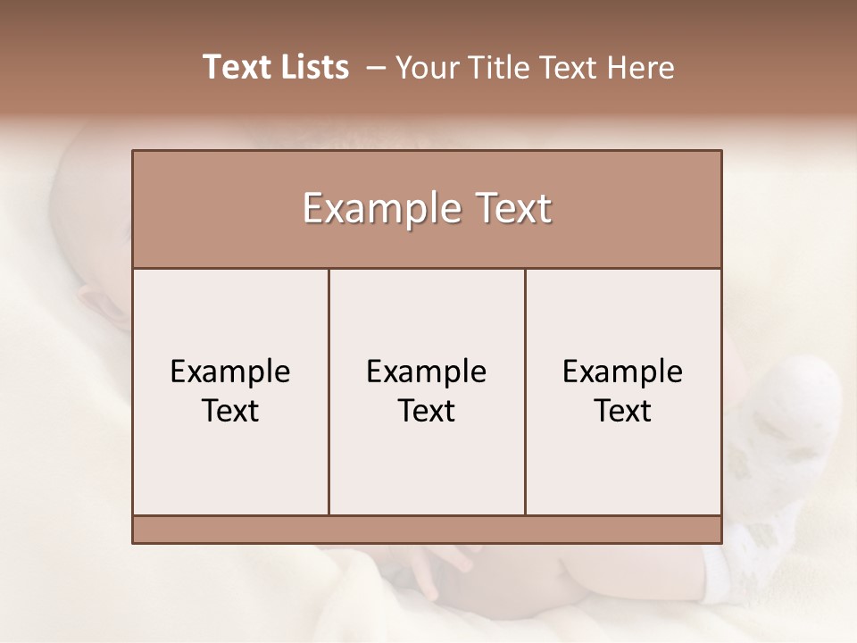 Happy White Teddy PowerPoint Template