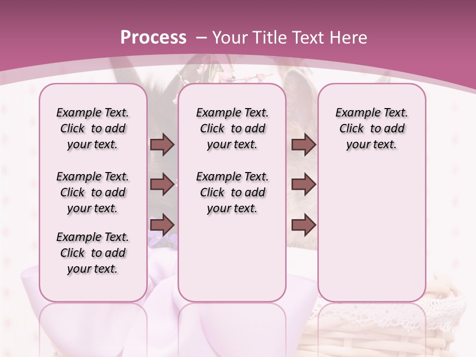 Karnickel Campanula Ostern PowerPoint Template