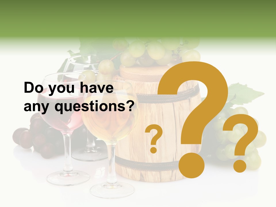 Assortment Pink Grapes PowerPoint Template