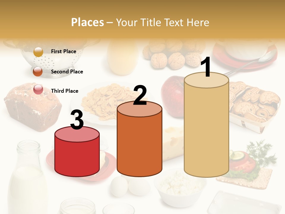 Cake Walnut Plenty PowerPoint Template