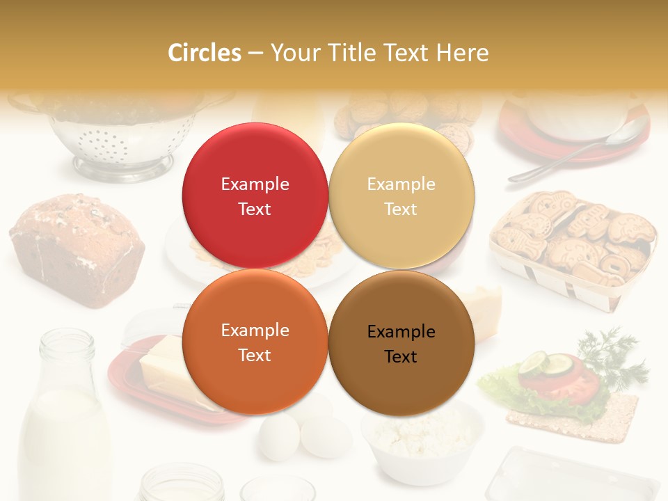 Cake Walnut Plenty PowerPoint Template