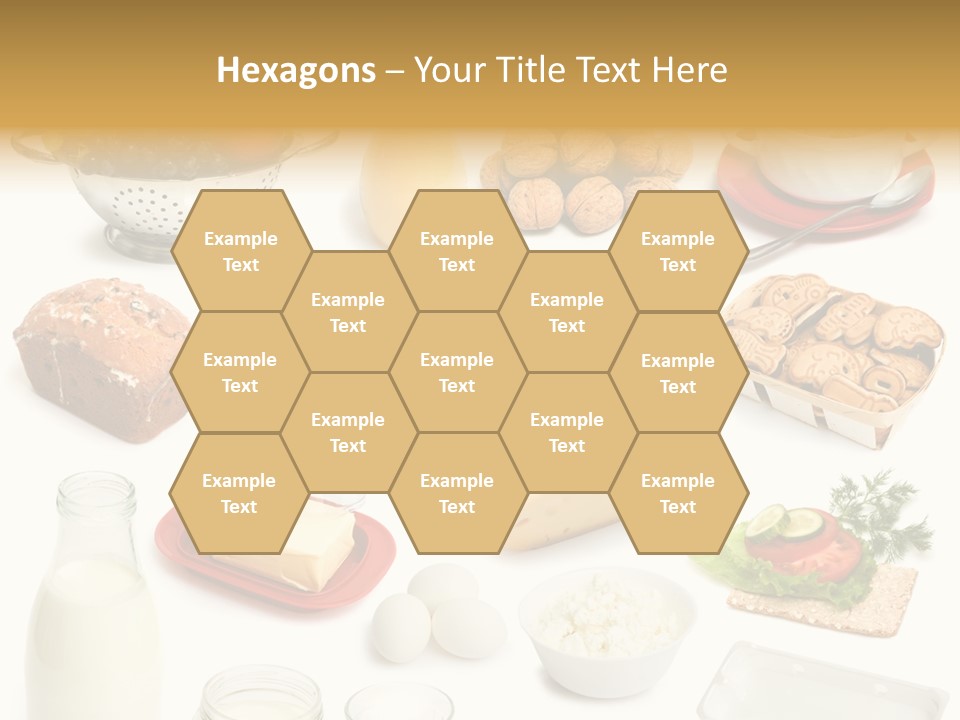 Cake Walnut Plenty PowerPoint Template