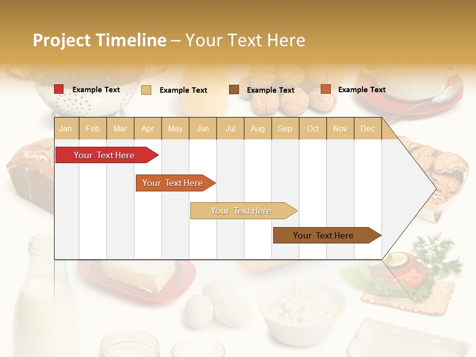 Cake Walnut Plenty PowerPoint Template