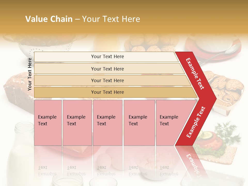 Cake Walnut Plenty PowerPoint Template