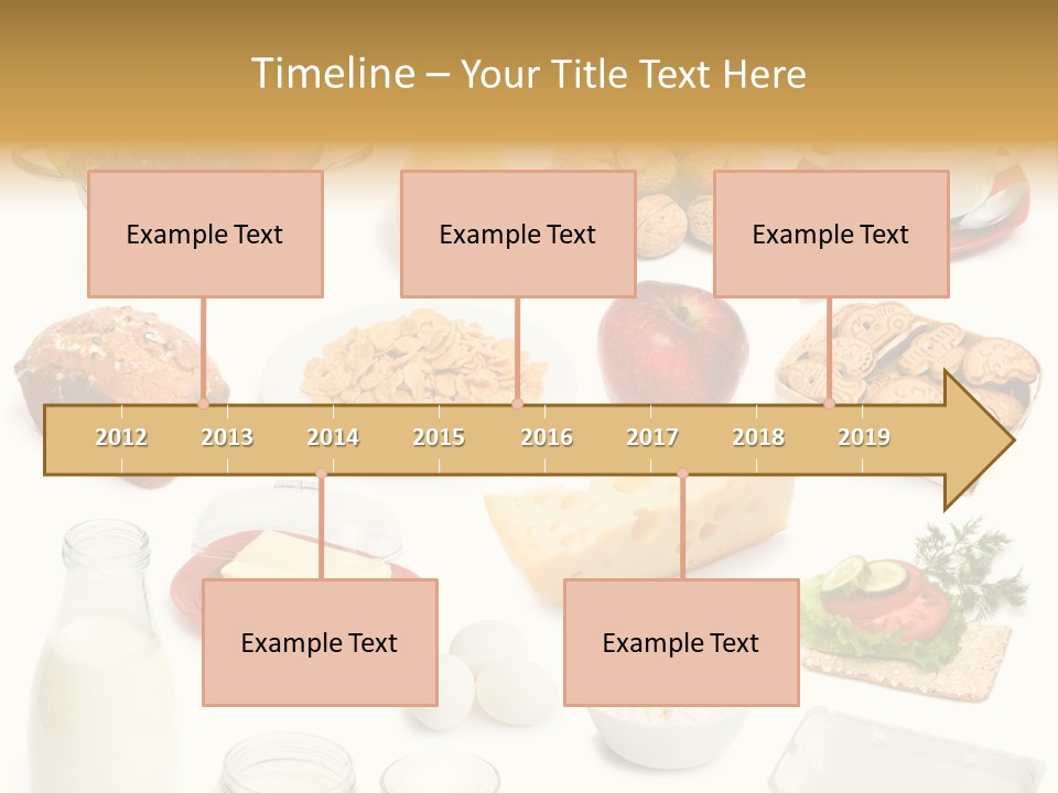Cake Walnut Plenty PowerPoint Template
