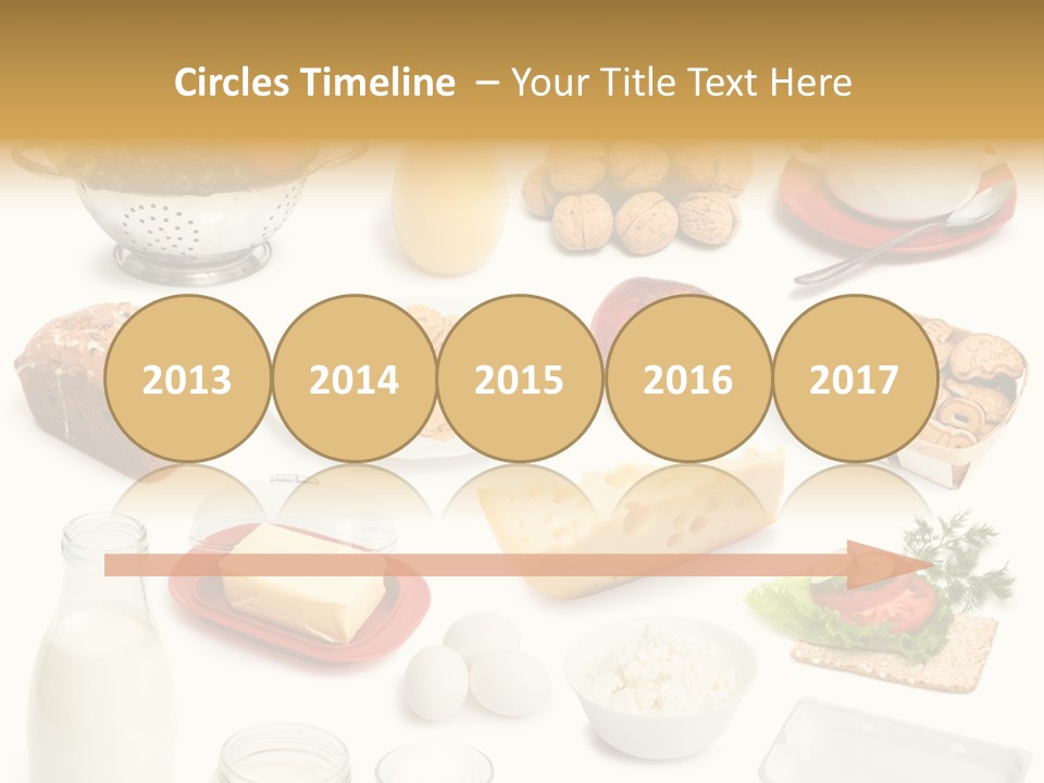 Cake Walnut Plenty PowerPoint Template