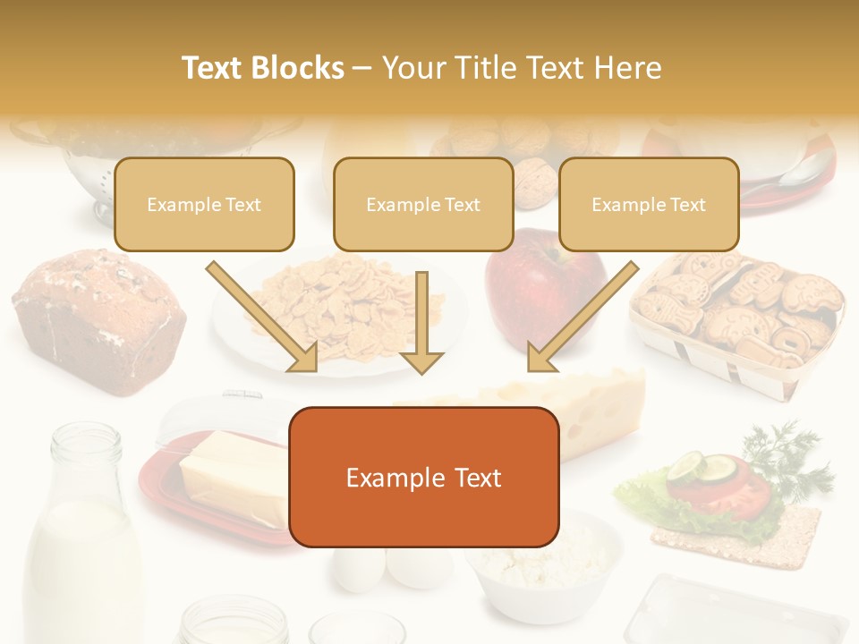 Cake Walnut Plenty PowerPoint Template
