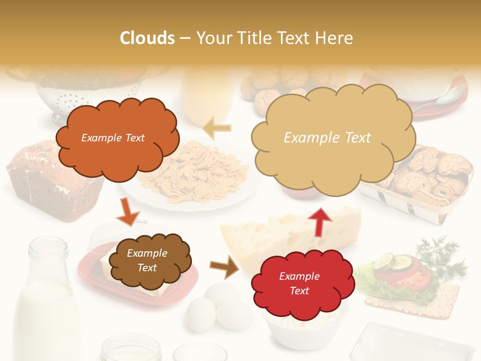 Cake Walnut Plenty PowerPoint Template