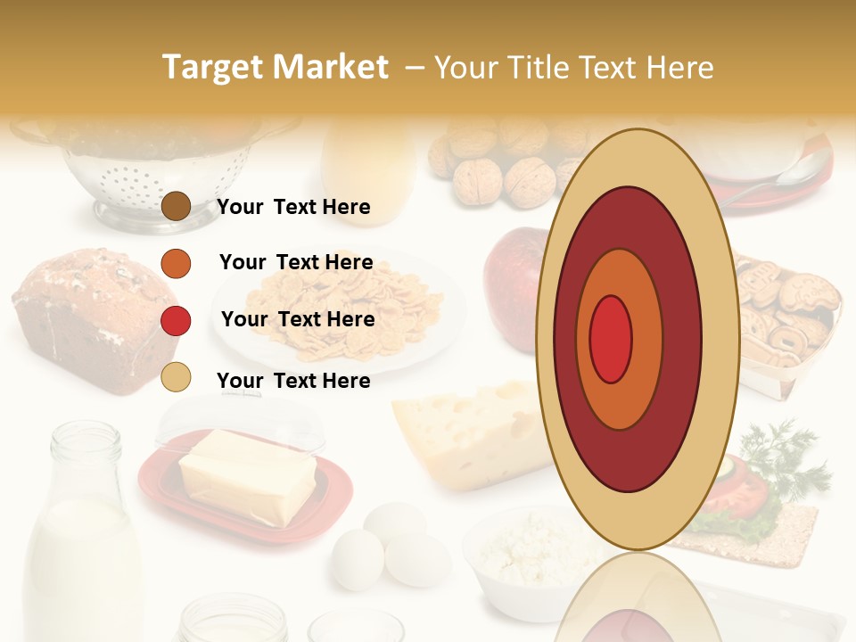 Cake Walnut Plenty PowerPoint Template