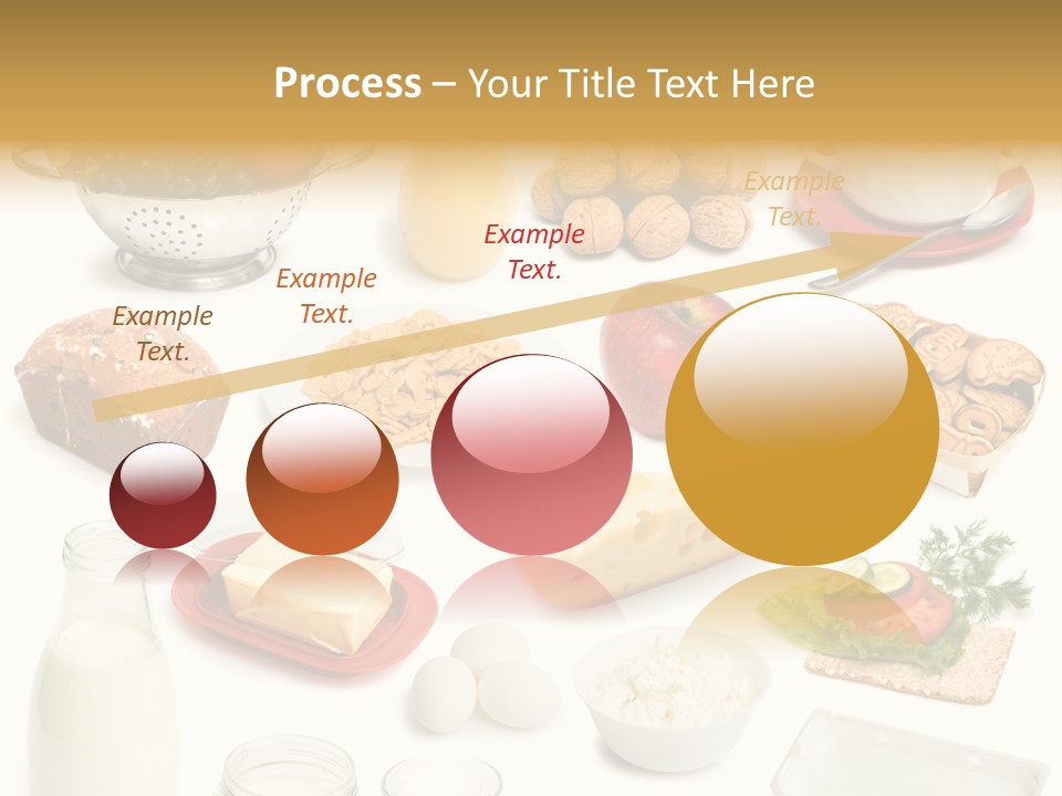 Cake Walnut Plenty PowerPoint Template