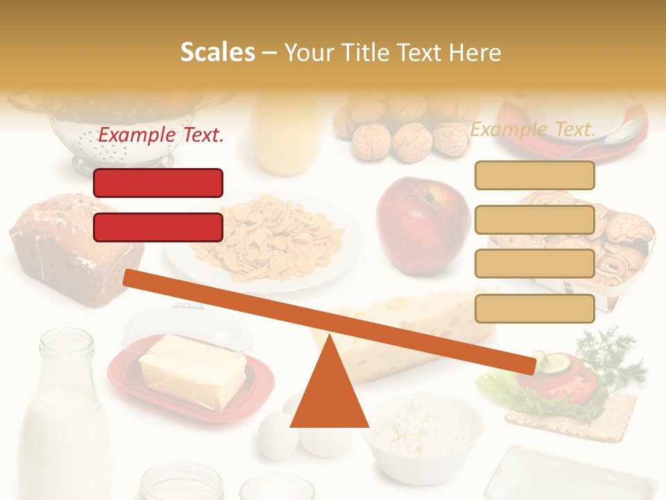 Cake Walnut Plenty PowerPoint Template